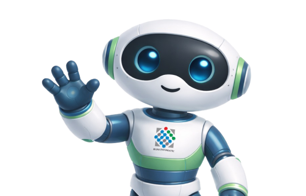Hans Infomatic assistant illustration