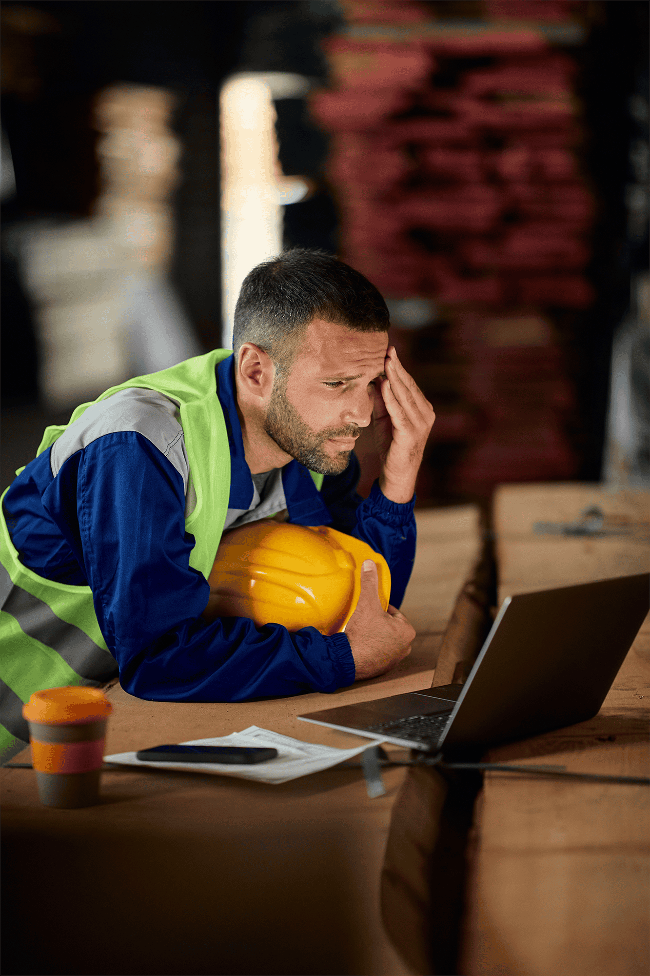 Warehouse staff dealing with inventory and dispatch issues